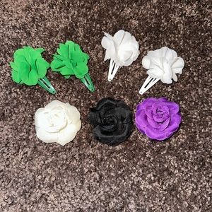 Set of hair clips